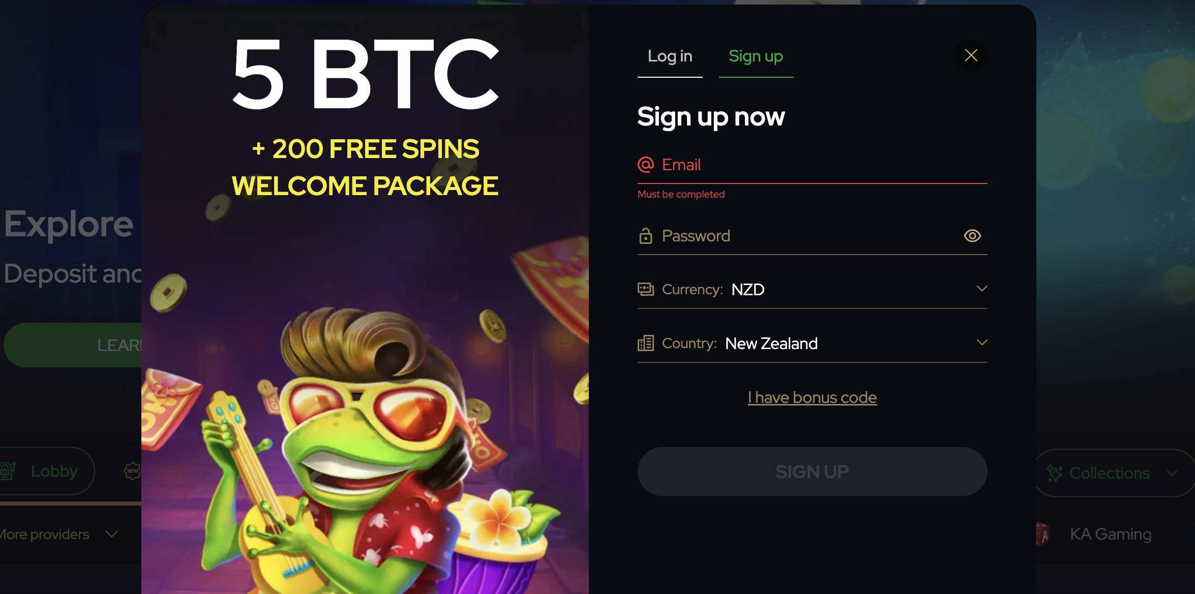 katsubet casino registration